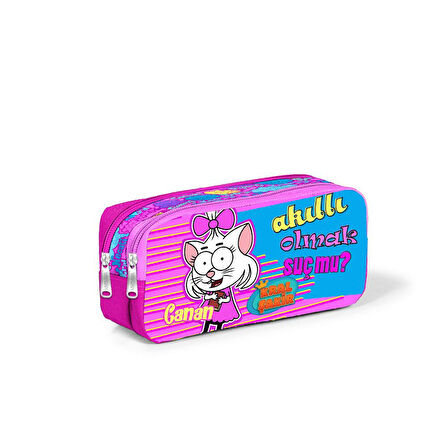 Kral Şakir Pembe Çekçekli 2'li Çanta Seti SET0233118