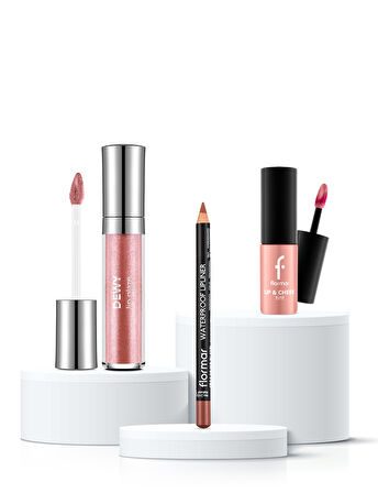 Flormar Perfect Lip Combo 3'lü Dudak Makyajı Seti