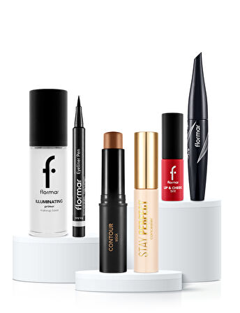 Flormar Holiday Glamour 6'lı Makyaj Seti