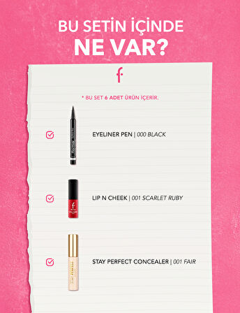 Flormar Holiday Glamour 6'lı Makyaj Seti