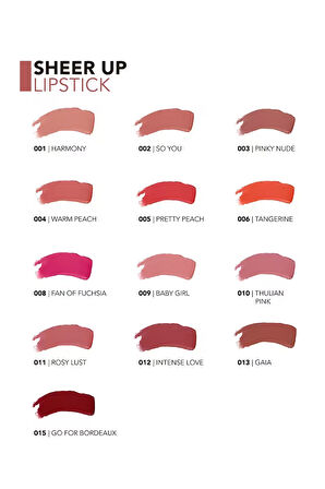 All About Sheer Up 4'lü Makyaj Seti