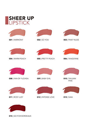 Sheer Up Lush Lips Collection 4'lü Makyaj Seti