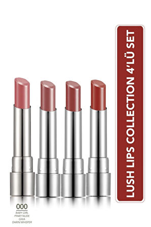 Sheer Up Lush Lips Collection 4'lü Makyaj Seti