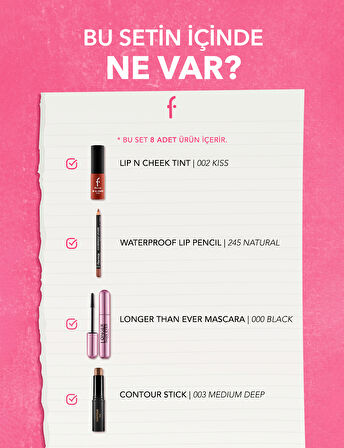 Flormar 's Favorites Çantalı Makyaj Seti