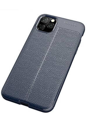 Mey İthalat®   iPhone 11 Pro Kılıf Auto Focus Kapak - Lacivert