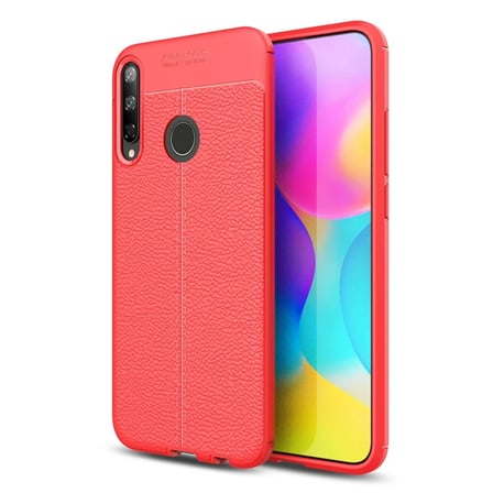 Mey İthalat®  Huawei P40 Lite E Kılıf Auto Focus Kapak - Kırmızı