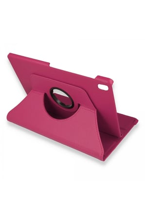 Mey İthalat®  Lenovo M10 FHD Plus X606F Kılıf 360 Tablet Deri Kılıf - Pembe