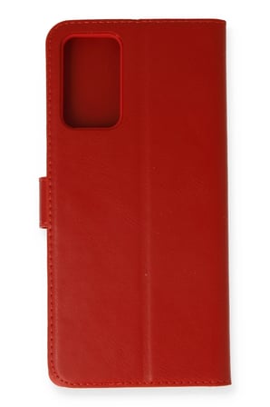 Mey İthalat®  Samsung Galaxy Note 20 Kılıf Trend S Plus Kapaklı Kılıf - Kırmızı
