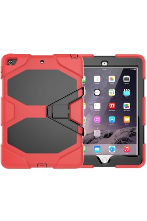 Mey İthalat®   iPad 5 Air 9.7 Kılıf Griffin Tablet Kapak - Kırmızı
