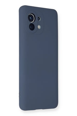 Mey İthalat®   Mi 11 Kılıf Nano içi Kadife Silikon - Gri