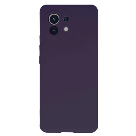 Mey İthalat®   Mi 11 Kılıf Nano içi Kadife Silikon - Mor