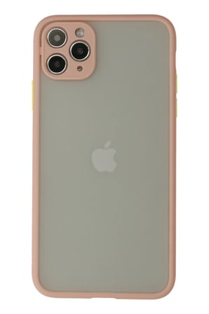 Mey İthalat®   iPhone 12 Pro Max Kılıf Montreal Silikon Kapak - Pembe