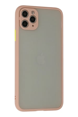 Mey İthalat®   iPhone 12 Pro Max Kılıf Montreal Silikon Kapak - Pembe