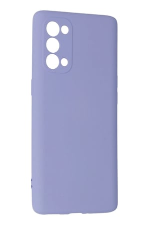 Mey İthalat®   Reno 5 Pro Kılıf Nano içi Kadife Silikon - Lila