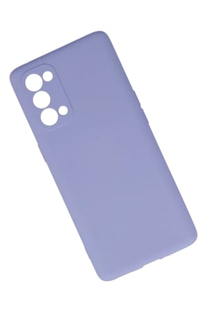 Mey İthalat®   Reno 5 Pro Kılıf Nano içi Kadife Silikon - Lila