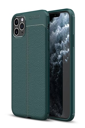 Mey İthalat®   iPhone 11 Pro Kılıf Auto Focus Kapak - Yeşil
