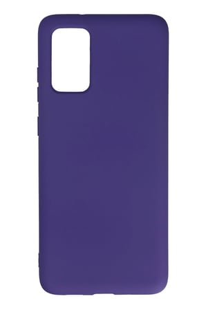 Mey İthalat®  Samsung Galaxy S20 Plus Kılıf Nano içi Kadife Silikon - Mor