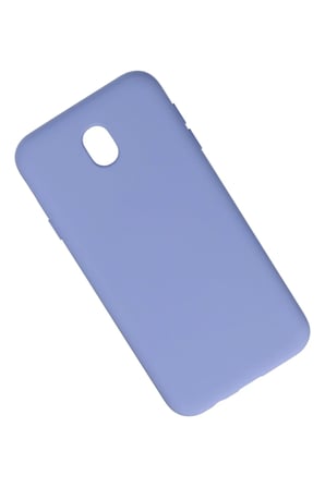 Mey İthalat®  Samsung Galaxy J7 Pro / J730 Kılıf Nano içi Kadife Silikon - Lila