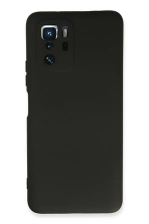 Mey İthalat®   Poco X3 GT Kılıf Nano içi Kadife Silikon - Siyah