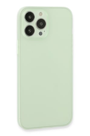 Mey İthalat®   iPhone 13 Pro Kılıf Puma Silikon - Açık Yeşil