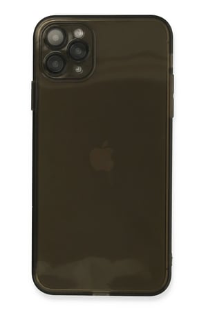 Mey İthalat®   iPhone 11 Pro Kılıf Fly Lens Silikon - Siyah