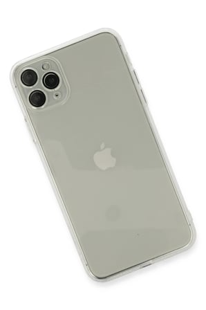 Mey İthalat®   iPhone 11 Pro Kılıf Fly Lens Silikon - Şeffaf