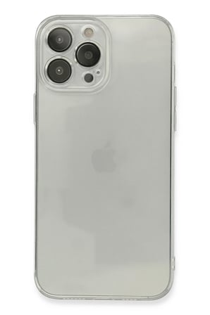 Mey İthalat®   iPhone 13 Pro Kılıf Fly Lens Silikon - Şeffaf