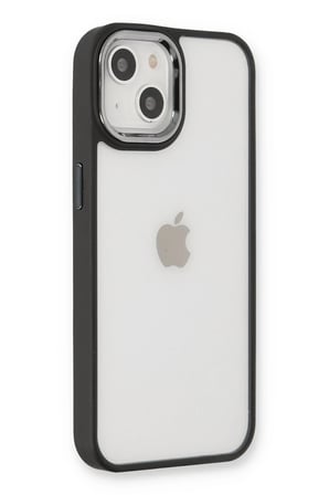 Mey İthalat®   iPhone 14 Plus Kılıf Dora Kapak - Siyah