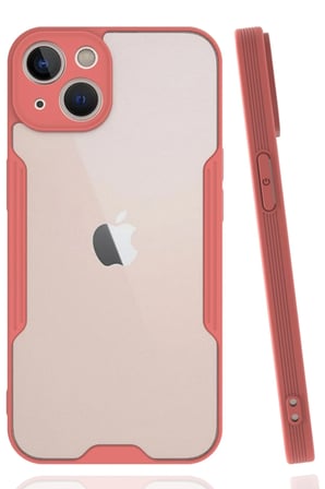 Mey İthalat®   iPhone 14 Plus Kılıf Platin Silikon - Pembe