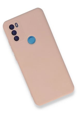 Mey İthalat®  General Mobile GM 21 Plus Kılıf Nano içi Kadife Silikon - Pudra