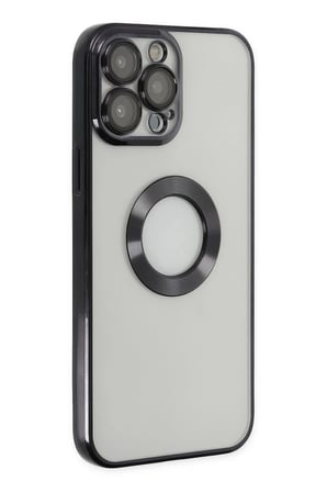 Mey İthalat®   iPhone 13 Pro Kılıf Slot Silikon - Siyah