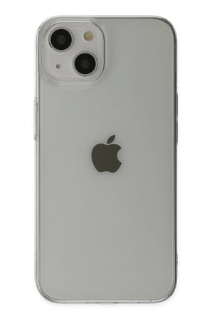 Mey İthalat®   iPhone 14 Plus Kılıf Pc Sert Şeffaf Kapak - Şeffaf