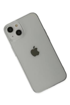 Mey İthalat®   iPhone 14 Plus Kılıf Pc Sert Şeffaf Kapak - Şeffaf