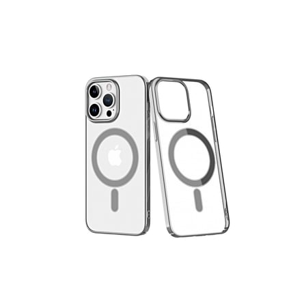 Mey İthalat®   iPhone 14 Pro Kılıf Element Magneticsafe Sert Kapak - Gümüş