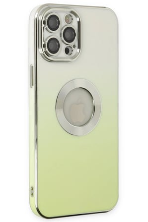 Mey İthalat®   iPhone 12 Pro Kılıf Best Silikon - Yeşil