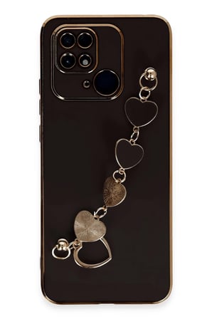 Mey İthalat®   Redmi 10C Kılıf Esila Silikon - Siyah