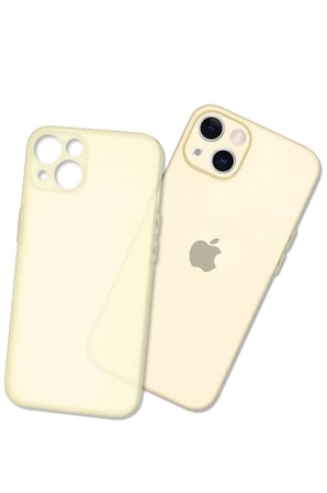 Mey İthalat®   iPhone 14 Kılıf Puma Silikon - Gold