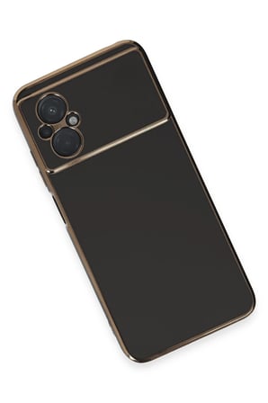 Mey İthalat®   Poco M5 Kılıf Volet Silikon - Siyah