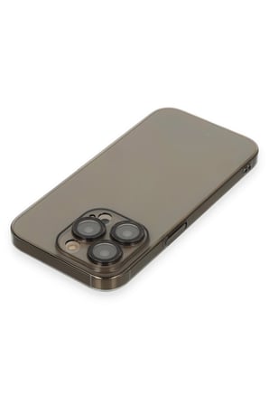 Mey İthalat®   iPhone 13 Pro Max Kılıf Armada Lensli Kapak - Siyah