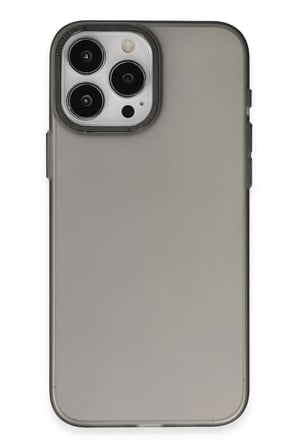 Mey İthalat®   iPhone 15 Pro Kılıf Modos Metal Kapak - Siyah