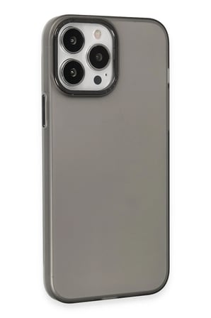 Mey İthalat®   iPhone 15 Pro Kılıf Modos Metal Kapak - Siyah