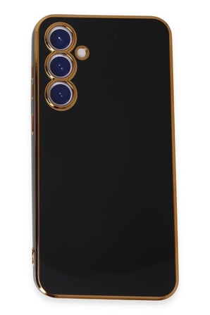 Mey İthalat®  Samsung Galaxy S23 FE Kılıf Volet Silikon - Siyah