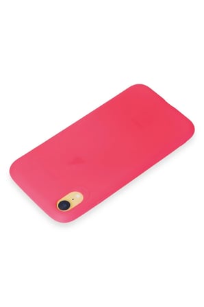 Mey İthalat®   iPhone XR Kılıf First Silikon - Pembe