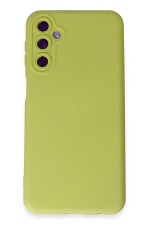 Mey İthalat®  Samsung Galaxy M34 5G Kılıf Nano içi Kadife Silikon - Sarı