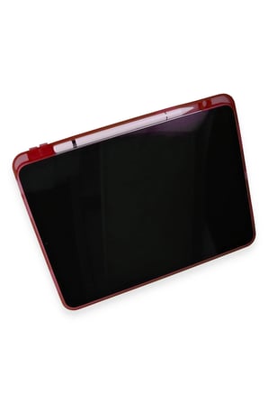 Mey İthalat®   Pad 6 Kılıf Kalemlikli Mars Tablet Kılıfı - Kırmızı