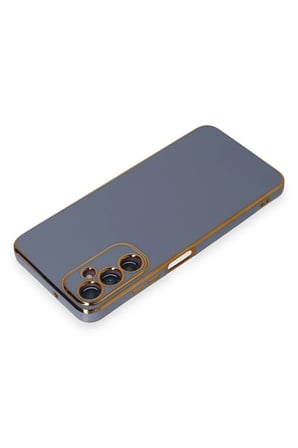 Mey İthalat®  Samsung Galaxy A05S Kılıf Volet Silikon - Mavi