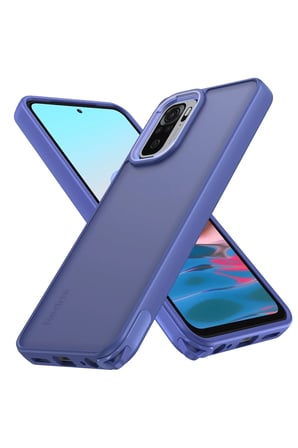Mey İthalat®   Redmi Note 10 Pro Kılıf Elegant Kapak - Açık Mavi