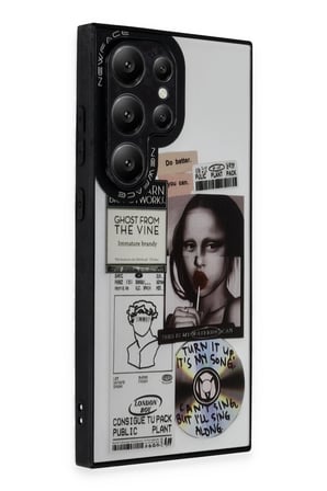 Mey İthalat®  Samsung Galaxy S23 Ultra Kılıf Mirror Desenli Kapak - Mirror - 2