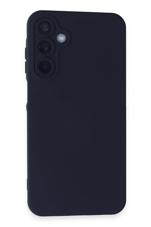 Mey İthalat®  Samsung Galaxy A25 5G Kılıf Nano içi Kadife Silikon - Lacivert