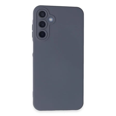Mey İthalat®  Samsung Galaxy A25 5G Kılıf Nano içi Kadife Silikon - Gri